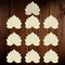 10 Pcs Lotus Flower Cutout DIY Rangoli Decoration for Diwali Pooja Festival Wedding Decor Reusable Lotus Rangoli Floor Decoration for Home Temple - Party Celebratio